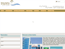 Tablet Screenshot of deirasuites.com